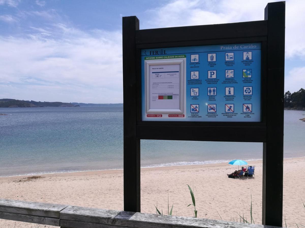 Casa A Pie De Playa De Carino Doninos Villa Ferrol Buitenkant foto