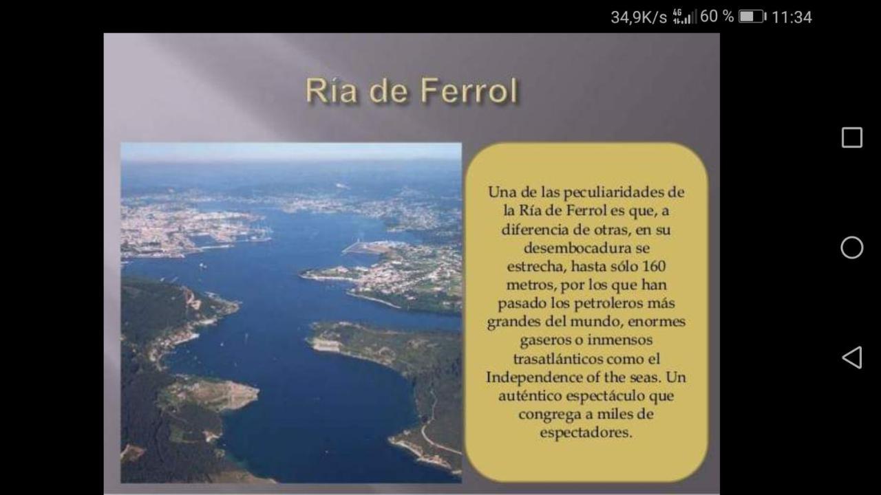 Casa A Pie De Playa De Carino Doninos Villa Ferrol Buitenkant foto