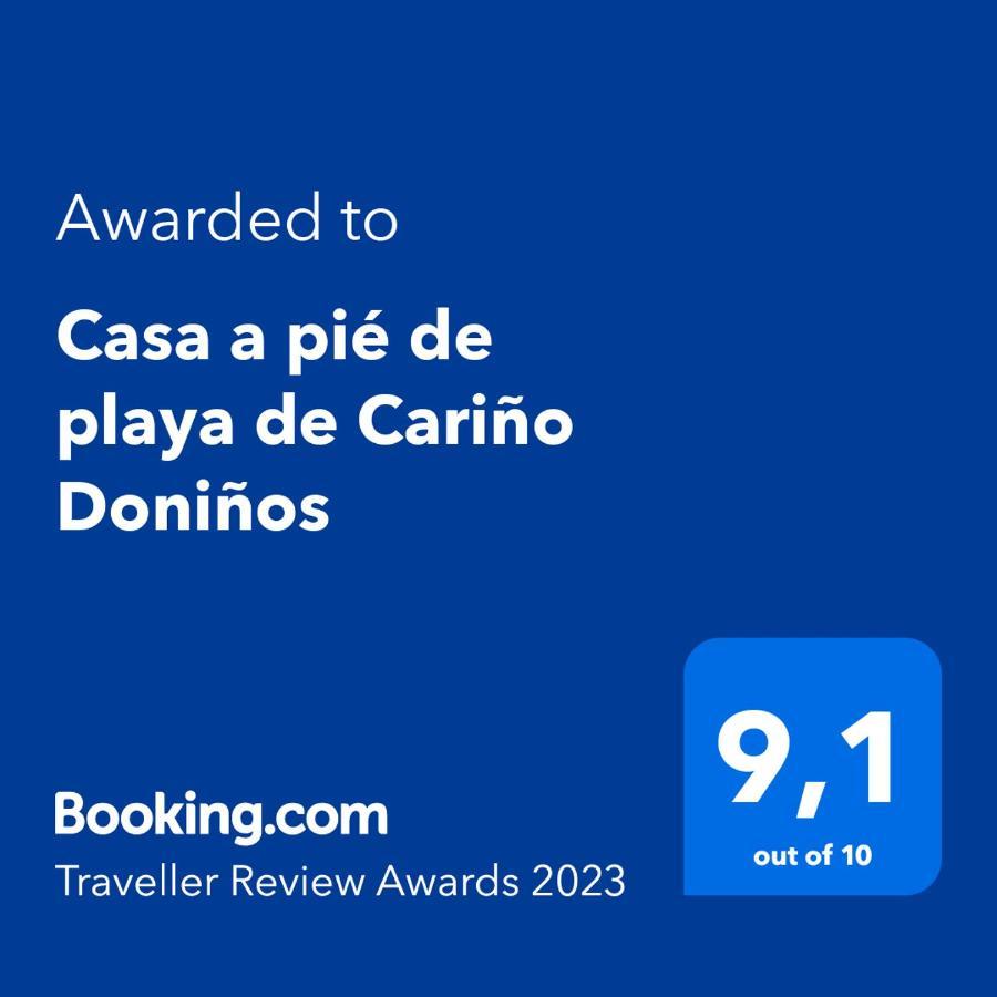 Casa A Pie De Playa De Carino Doninos Villa Ferrol Buitenkant foto