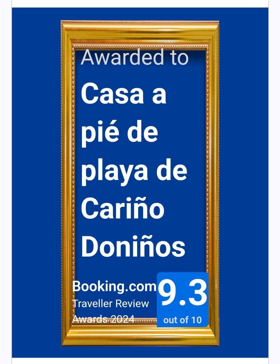 Casa A Pie De Playa De Carino Doninos Villa Ferrol Buitenkant foto